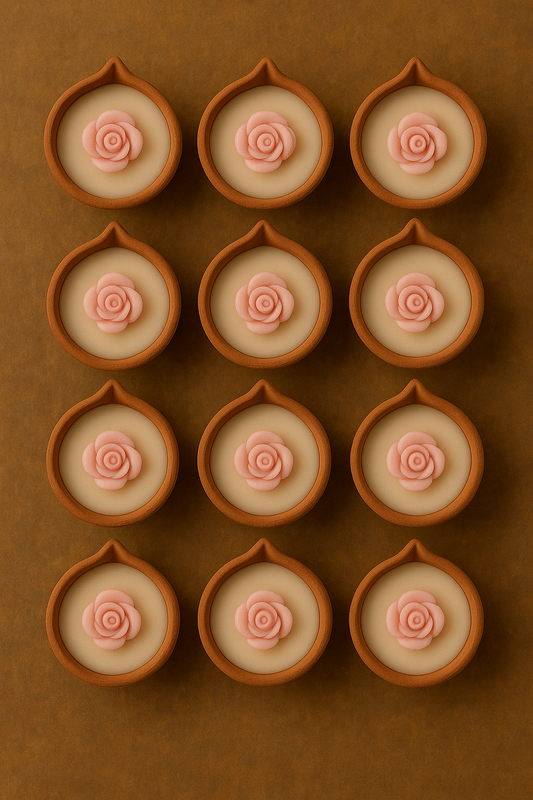 “10 Scented Clay Diyas: Illuminate Your Celebrations with Fragrance and Elegance”